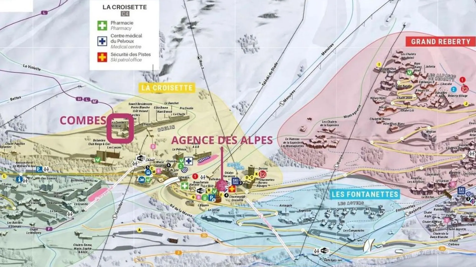 Studio Skis Aux Pieds Aux Menuires Pour 3 Personnes, Balcon Et Casier A Skis - Fr-1-452-3 Saint-Martin-de-Belleville